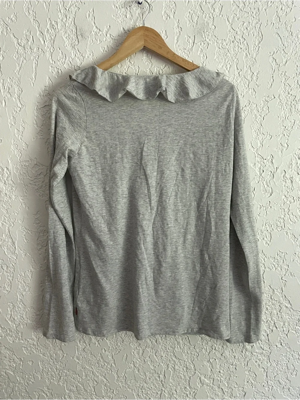 Ralph Lauren Polo Jeans RARE Vintage Y2K Romantic Ruffle Front Top - Picture 5 of 7